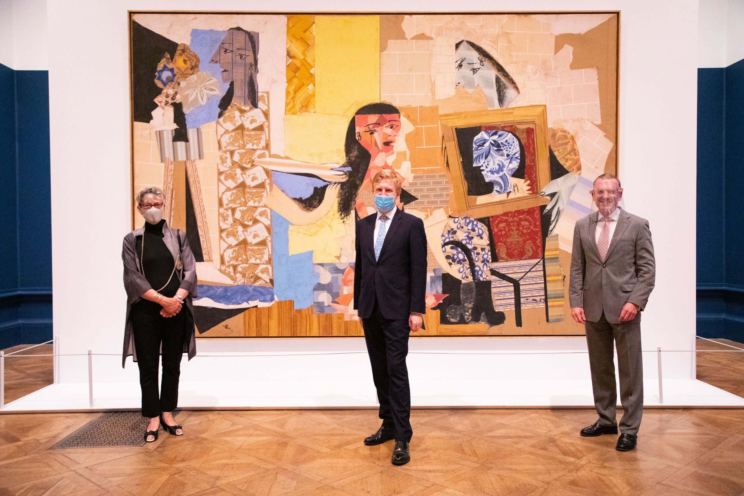 Culture Secretary’s visit to mark the safe reopening of the Royal Academy