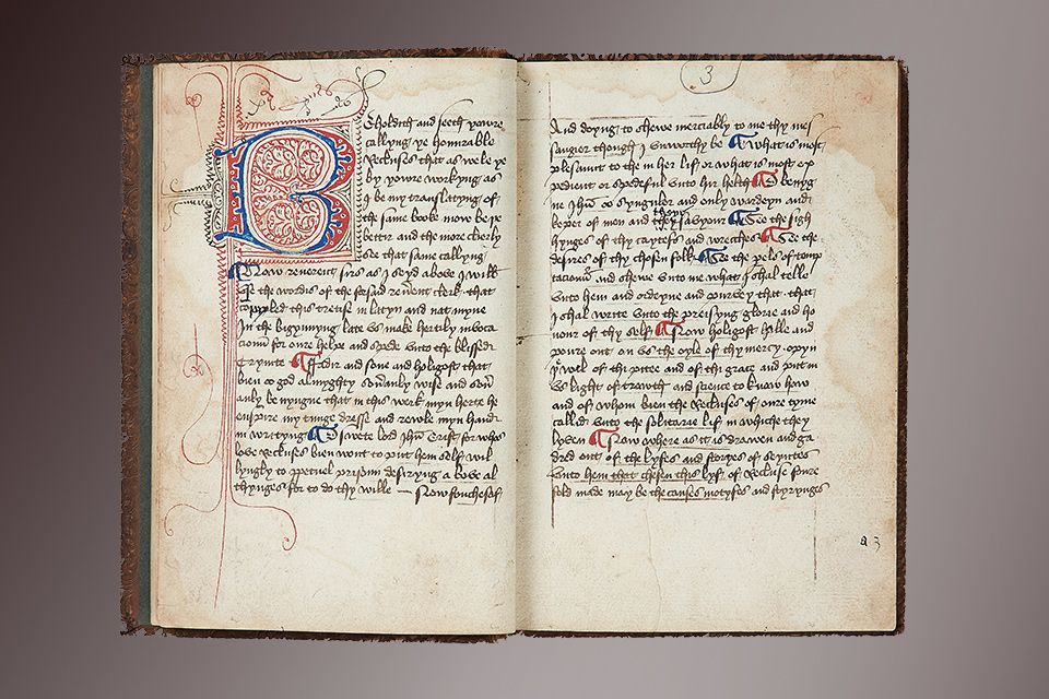 The Myrowr of Recluses manuscript is under an export bar