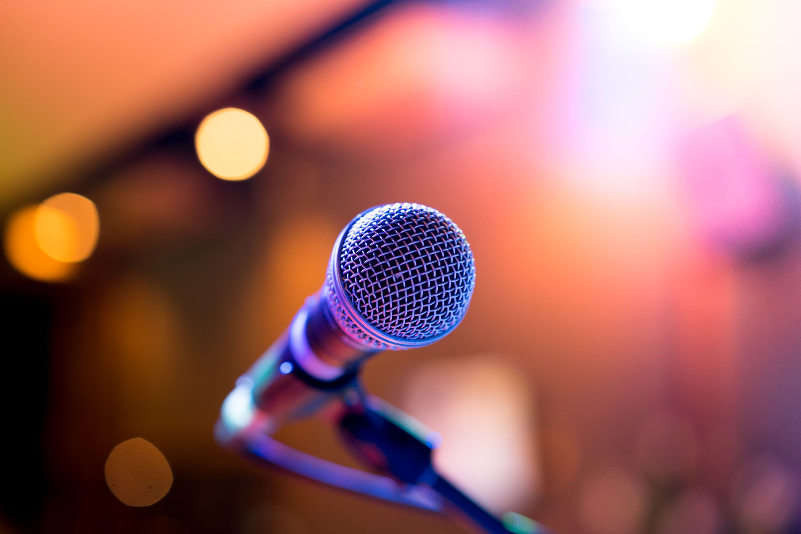 Image of a microphone
