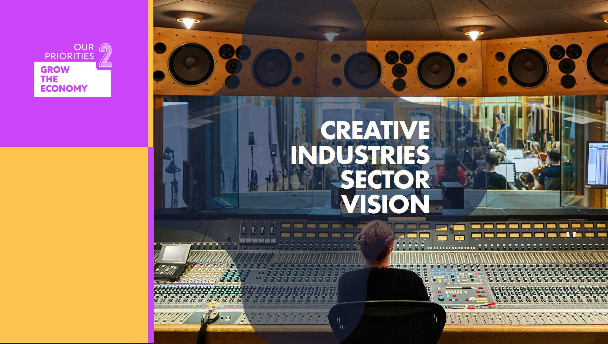 Creative Industries Sector Vision graphic