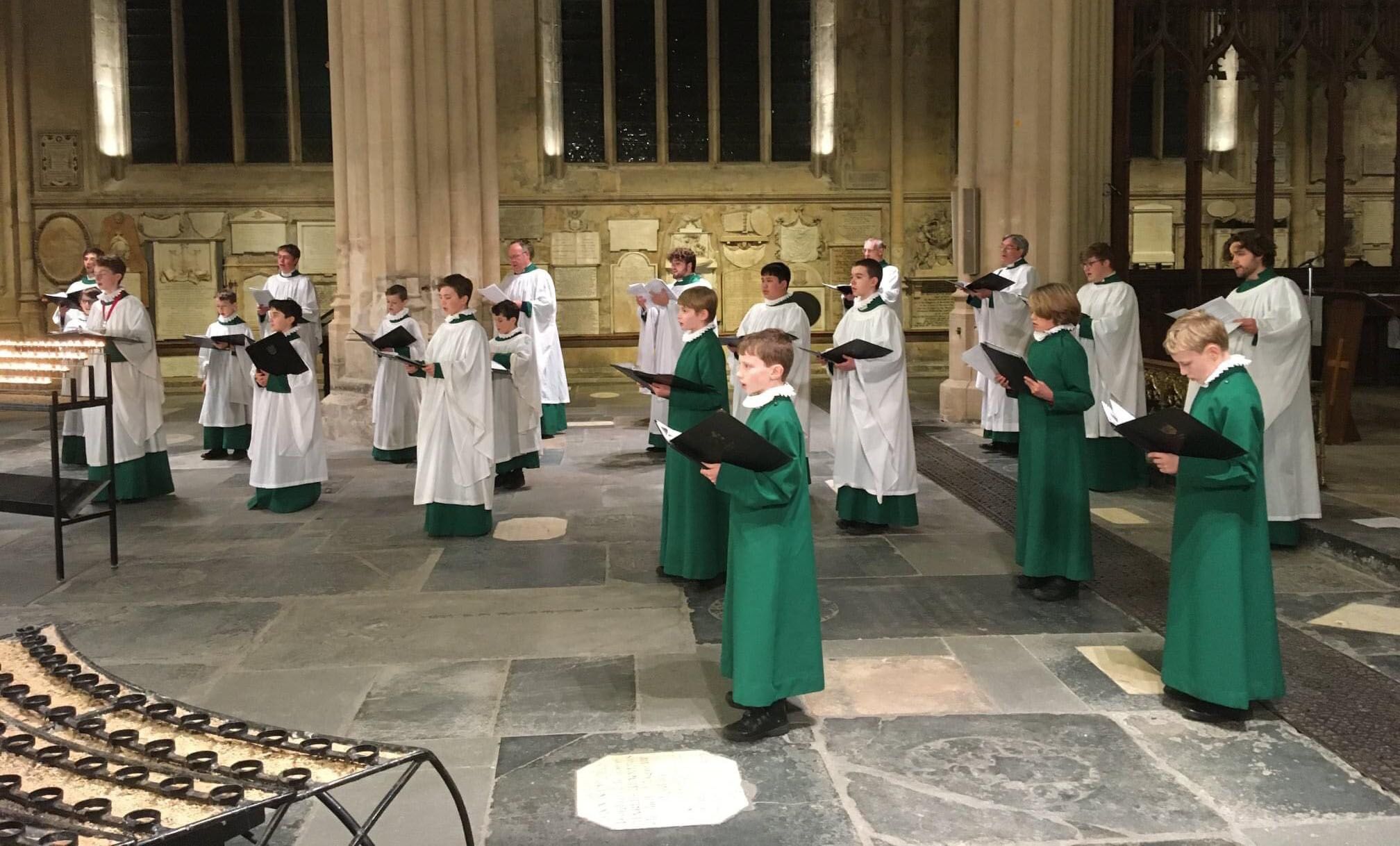#HereForCulture | Bath Abbey Choir | #RoyalTrainTour