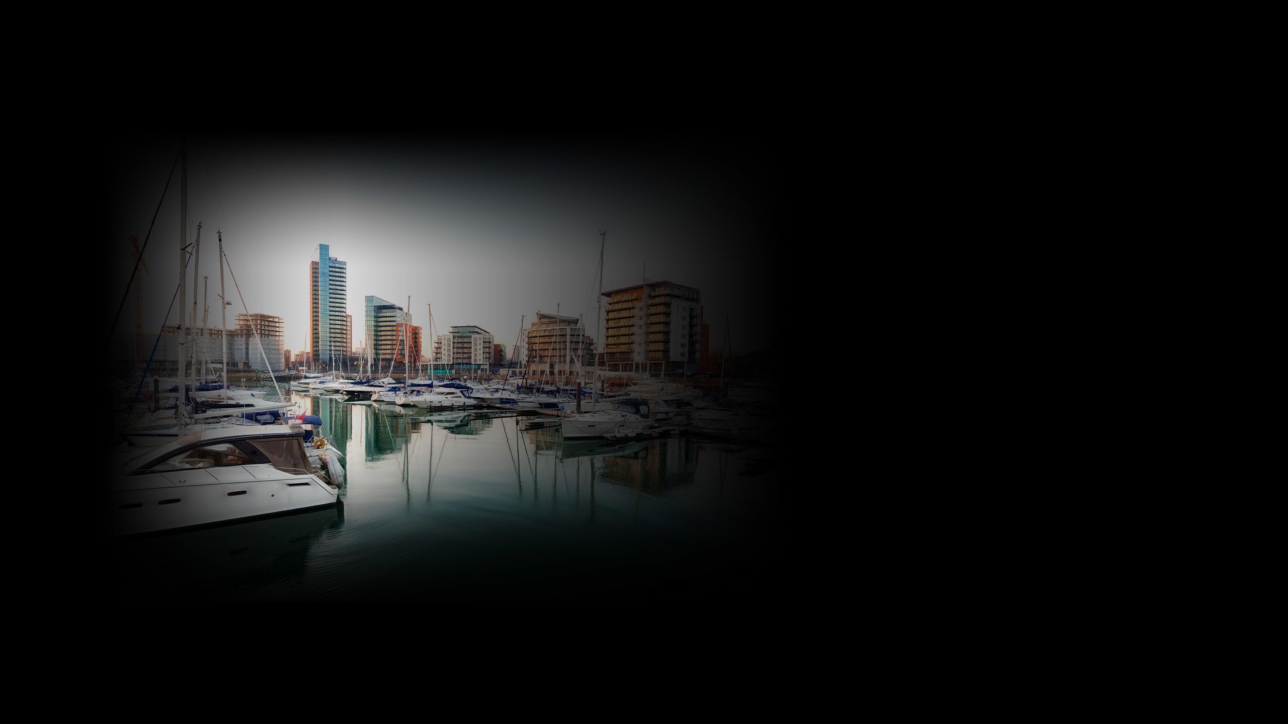 The marina at Southampton